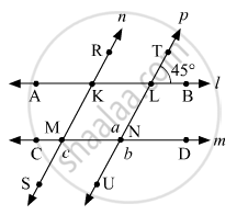 In The Given Figure Line L Line M And Line N Line P Find A B