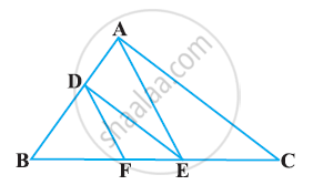 In The Given Figure Cef Cfe F Is The Midpoint Of Dc Prove That