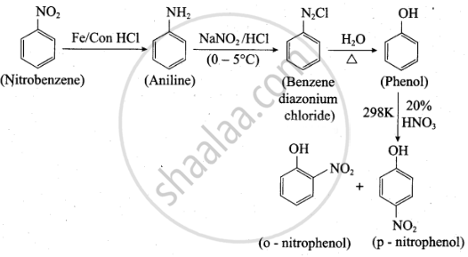 How Will You Convert Nitrobenzene Into O And P Nitrophenol Chemistry