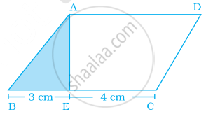 In The Given Figure Find The Area Of Parallelogram Abcd If The Area