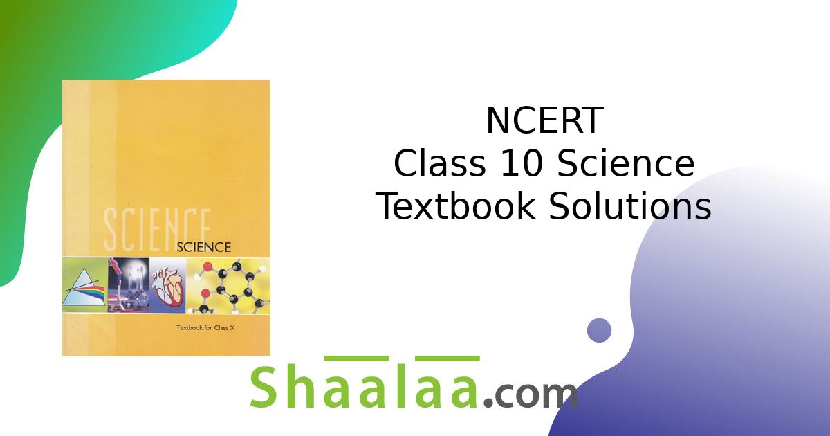 class 10 science 2 textbook solutions