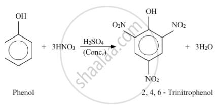 How Will You Convert: Phenol to 2, 4, 6 − Trinitrophenol? - Chemistry ...