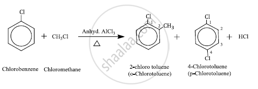 How do you convert the following: Chlorobenzene to 2-chlorotoluene ...