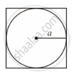 find the perimeter of square circumscribing a circle of radius 3.5 cm