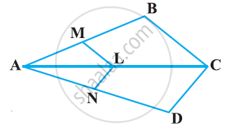 In The Following Figure If Lm Cb And Ln Cd Prove That Am Ab An Ad Mathematics Shaalaa Com