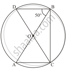 In the Given Figure, Ab and Cd Are Diameters of a Circle with Centre O ...