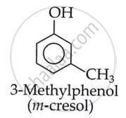 Give the structures and IUPAC names of monohydric phenols of molecular ...