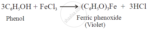 write-a-chemical-equation-for-the-action-of-neutral-ferric-chloride-on