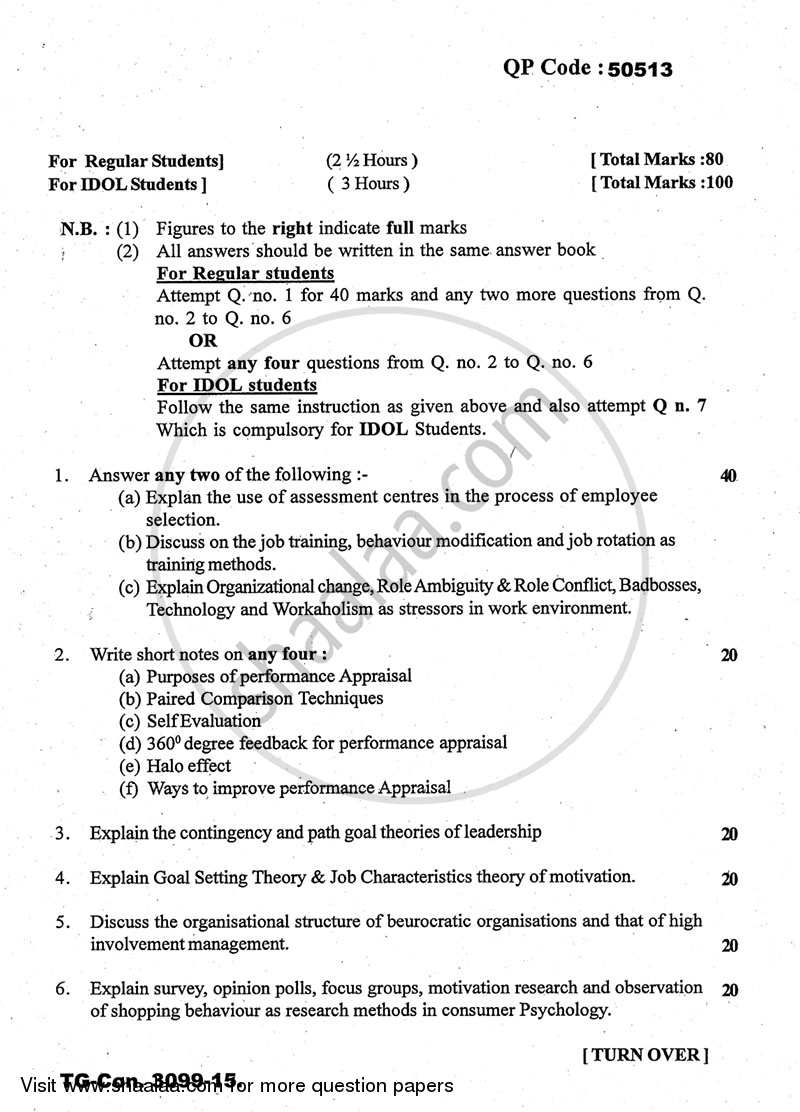 How to write a psychology survey paper