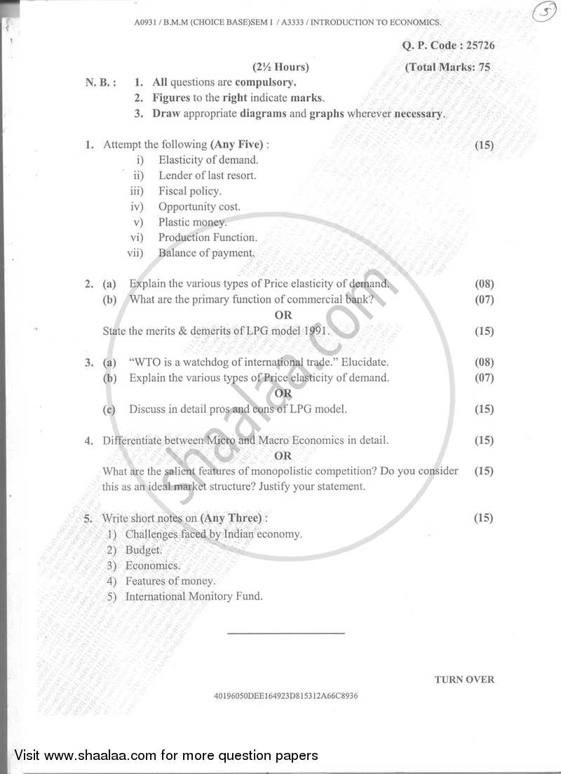 Help with economics paper introduction