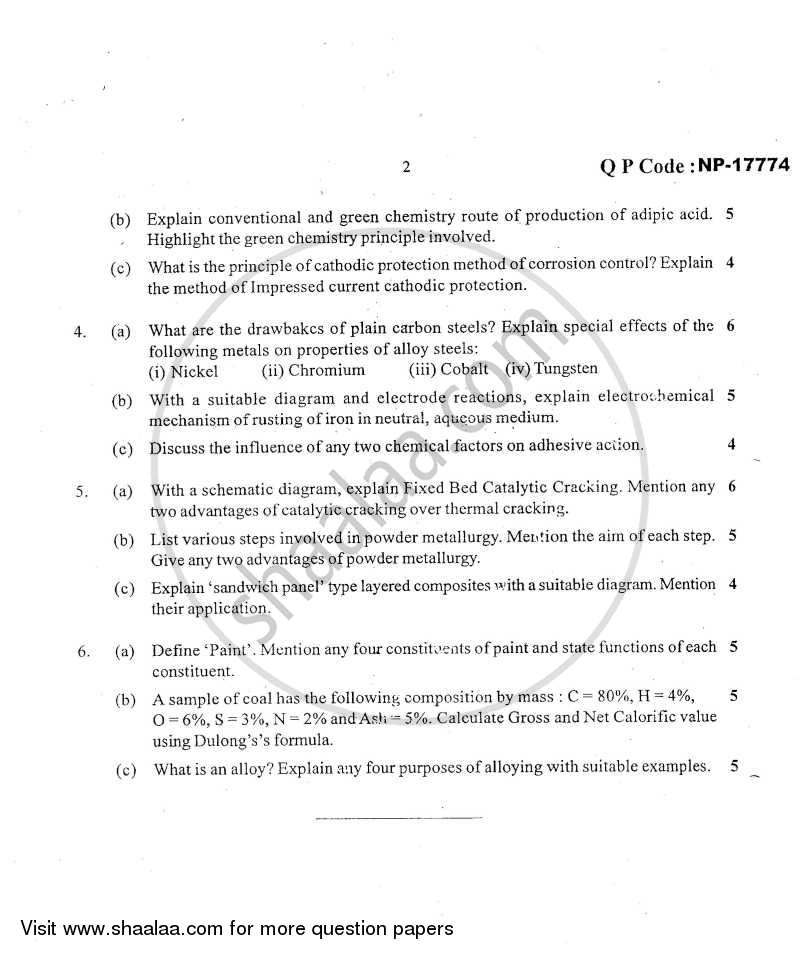 Applied Chemistry 2 2013-2014 BE Civil Engineering Semester 2 (FE First ...