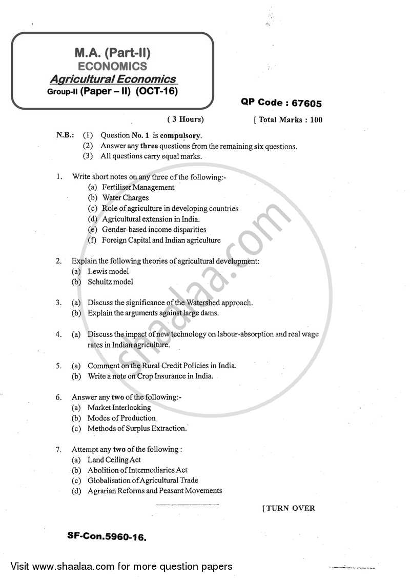 m sc thesis in agricultural economics in india