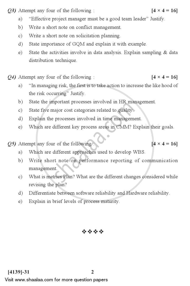 Software Metrics and Project Management 2011-2012 M.Sc Computer Science ...